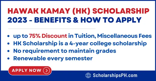 Hawak Kamay Scholarship 2023 - Araullo University AU