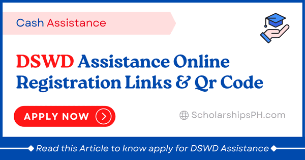 DSWD Assistance Online Registration Links Qr Code