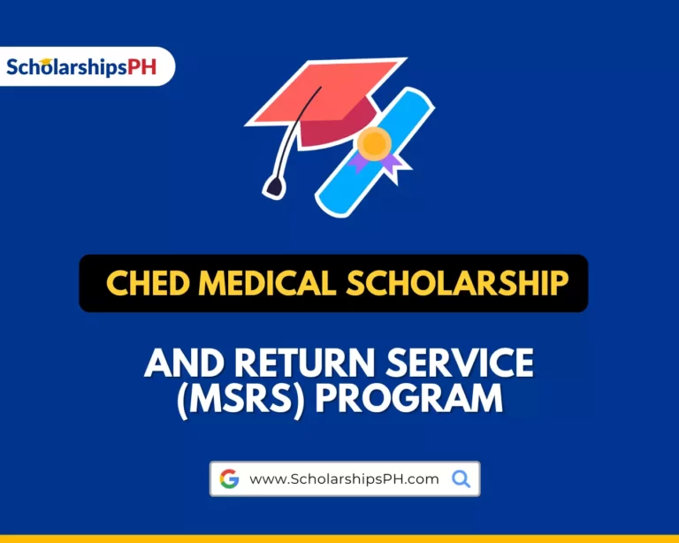CHED Medical Scholarship and Return Service (MSRS) Program | Apply NOW