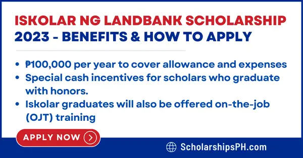 Iskolar Ng Landbank Scholarship 2023