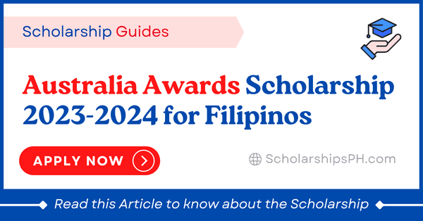 Australia Awards Scholarship 2023 for Filipinos