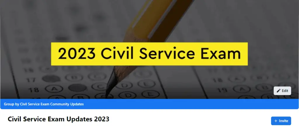 Civil Service Exam 2023 Community
