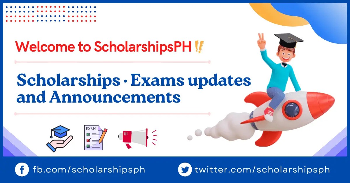ScholarshipsPH - Philippines Scholarships and Exam updates