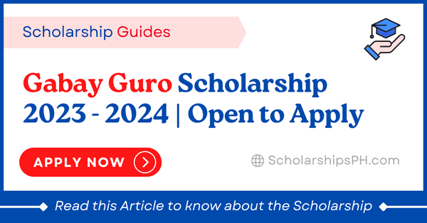 Gabay Guro Scholarship 2023 by PLDT Smart Foundation